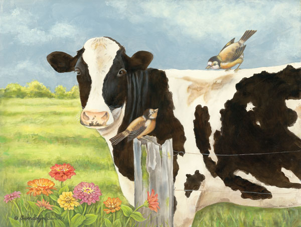 Spring Meadow Cow