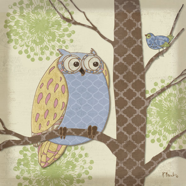 Pastel Fantasy Owls II