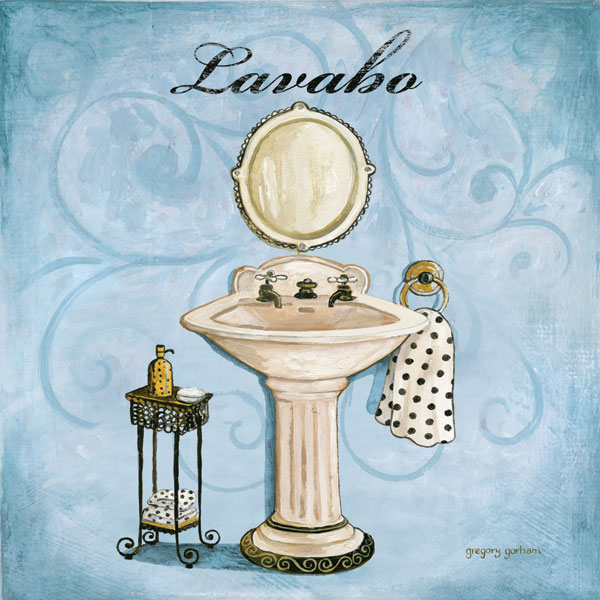 Blue Lavabo