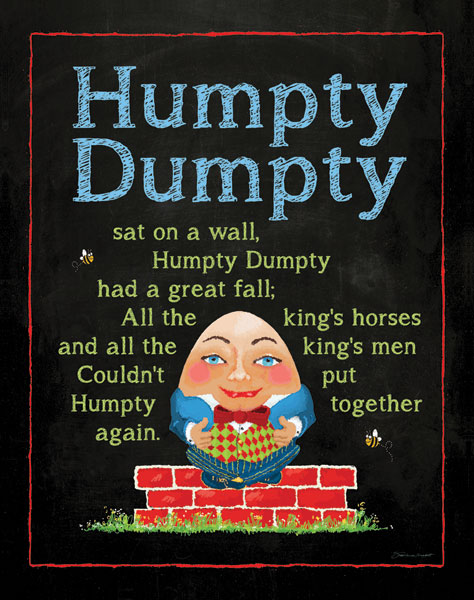 Humpty Dumpty Chalkboard