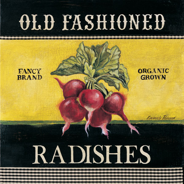 Old Fashioned Radishes