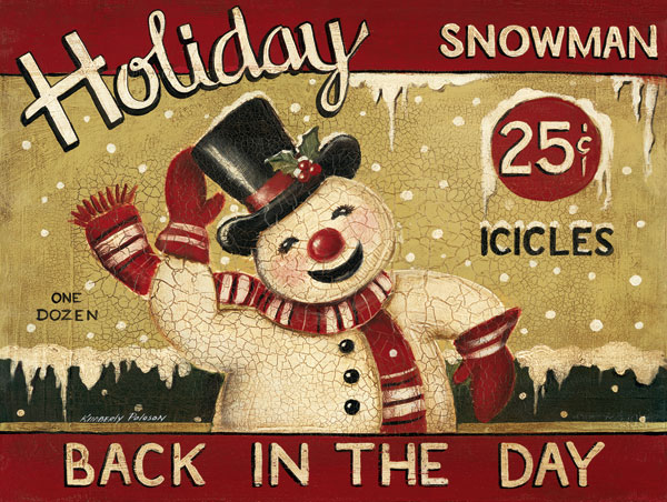 Vintage Snowman