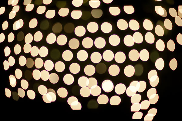 Golden Bokeh I