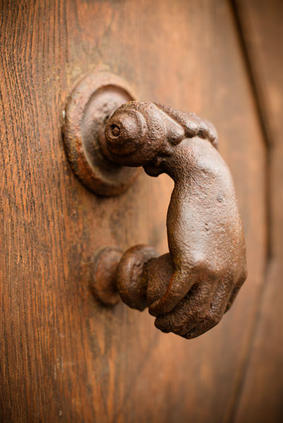 French Door Knocker I