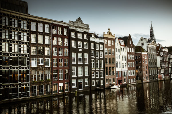 Amsterdam's Dancing Houses