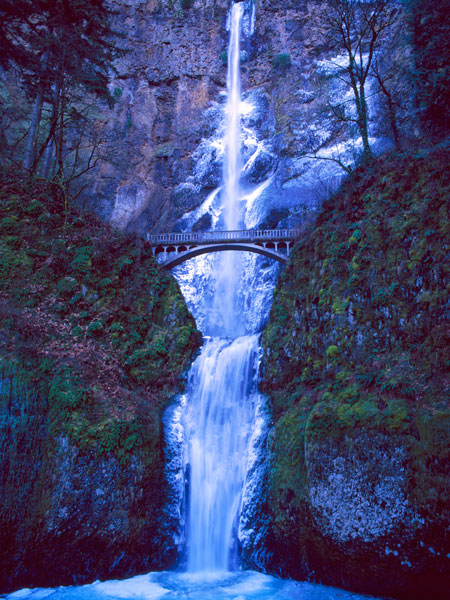 Multnomah Falls Winter