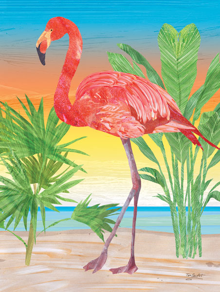 Tropical Flamingo I