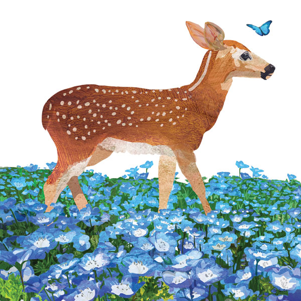 Blue Meadow Fawn